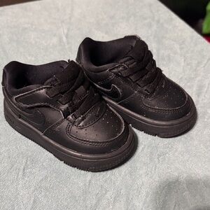 Nike Kids All-Black Sneakers